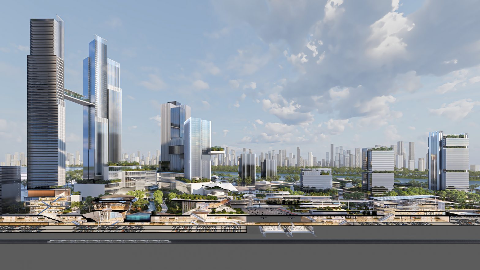 项目 | 揭晓广州琶洲国际超级总部城市设计方案 - CAN Design